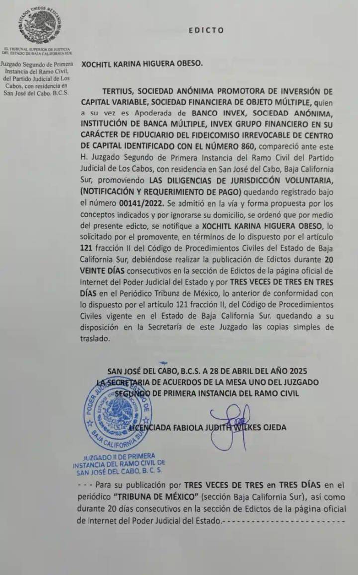 Edicto 00141/2022