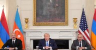 Armenia, Azerbaijan leaders gather for peace summit hosted by Trump