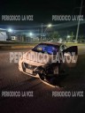 Conductor imprudente provoca colisión en avenida Las Torres de Monclova