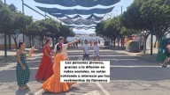 Flamencas y caballistas llenan de color y vida al Real en la Feria de Málaga