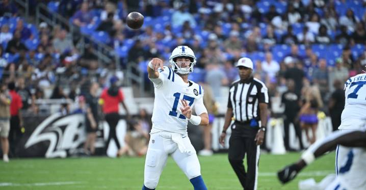 Daniel Jones named the Colts’ starter