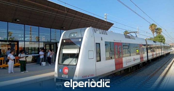 Metrovalencia facilitó en julio la movilidad de 6,3 millones de usuarios en el primer mes tras la reconstrucción por la riada