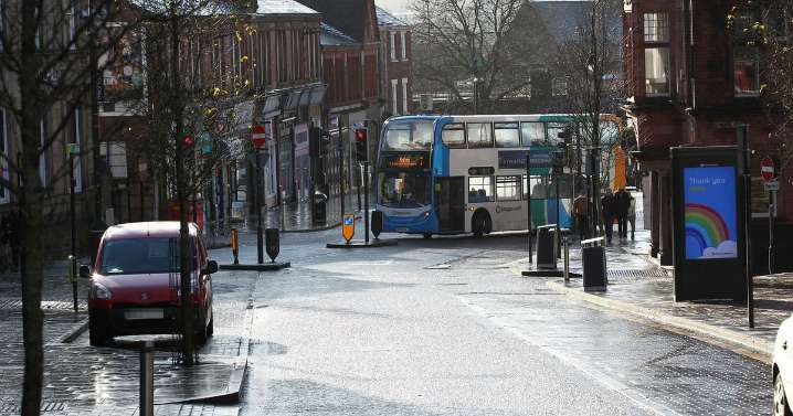 Social media rumours shut down by police after two men injured in town centre attack