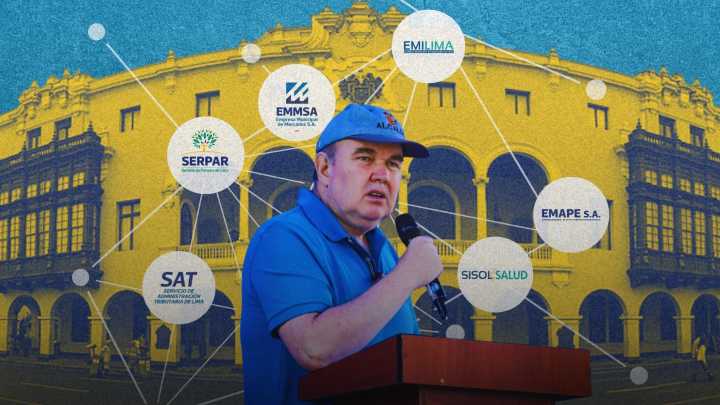 Afiliados y excandidatos de Renovación Popular en el municipio de Lima