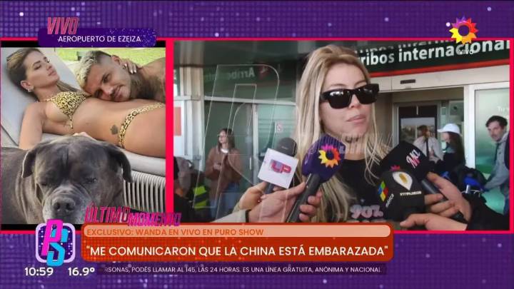 La brutal respuesta de la China Suárez luego de que Wanda Nara confirmara su embarazo