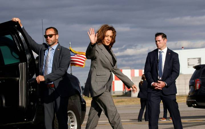 Suspende Trump protección del Servicio Secreto para Kamala Harris