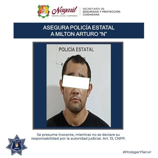 POLICÍA ESTATAL LOGRO LA DETENCIÓN DE DOS PERSONAS CON DROGA