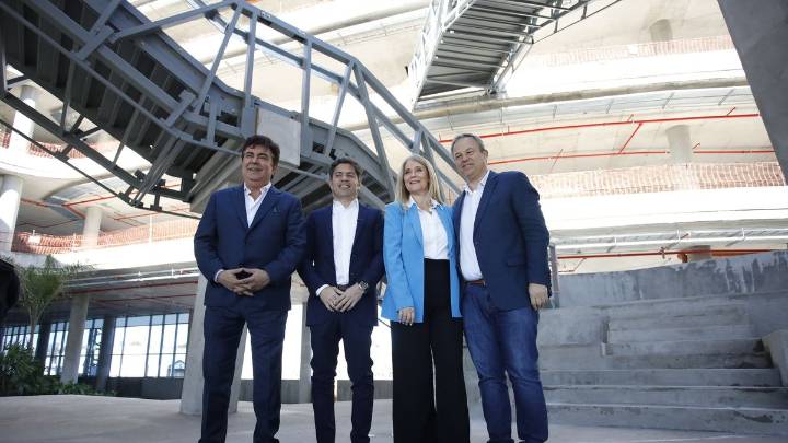 Espinoza, Kicillof y Magario en el primer Polo Científico Tecnológico de América Latina