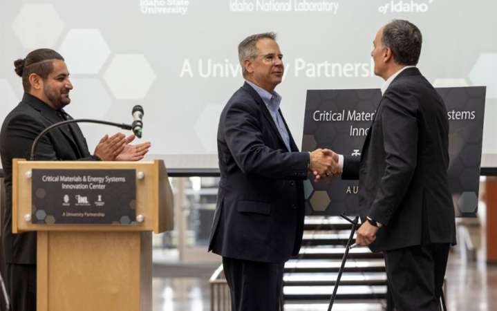 Energy and defense materials supply focus of ISU, INL partnership