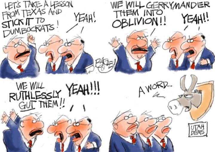 Check out Pat Bagley's latest cartoon: Revenge Redux