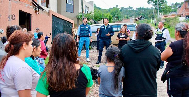En Puerto de Buenavista, Yankel Benítez establece alianzas a favor de la seguridad