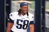 Patriots rookie back with starting offensive line