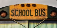 Vehicle crashes into school bus crash in Prince George