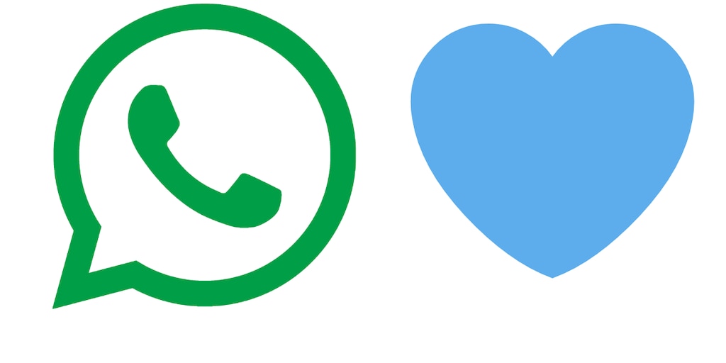 Signficado del emoji de corazón azul en WhatsApp: cuál es y cómo se usa correctamente