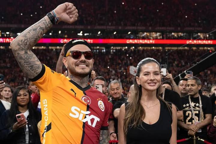 Video. Icardi y la China Suárez protagonizaron un violento escándalo en Turquía con hinchas del Galatasaray