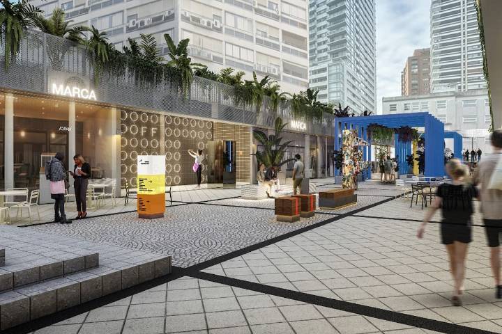 Donde estaba Paseo del Sol. IRSA invirtió US$3 millones en un nuevo centro comercial