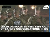 Advocates voice frustration over lack of local input in federal policing strategies in DC