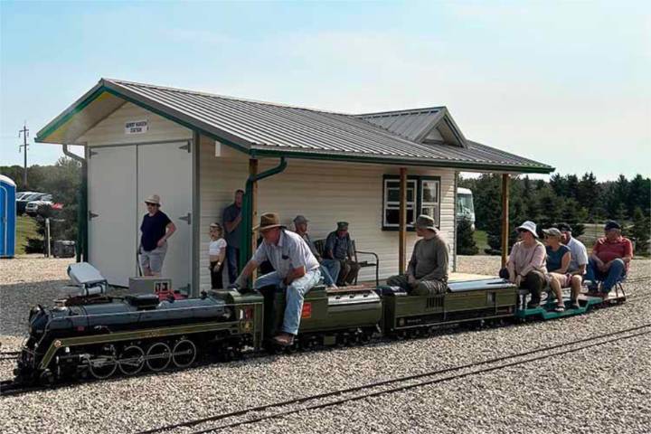 Miniature train calls 'All Aboard' for charity