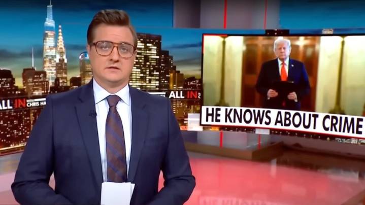 MSNBC's Chris Hayes Blasts Trump as the Most 'Pro-Criminal President of My Lifetime'