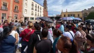 Madres reclaman falta de pago del programa Beca Educativa León 2025