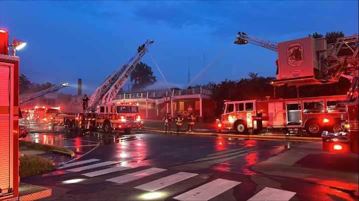 No injuries reported after 2-alarm fire at former funeral home building on Indy's near east side