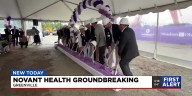 Novant Health groundbreaking in Greenville