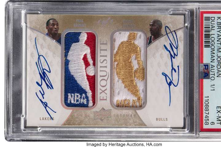 Michael Jordan-Kobe Bryant card sells for a record $12.9