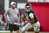 ‘We’re clicking’: Coach Sam Pittman sees improvement in fall’s 1st scrimmage