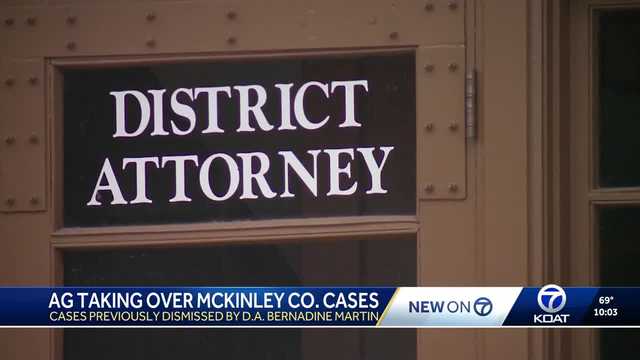 New Mexico attorney general to take over two of McKinley County DA's dismissed cases