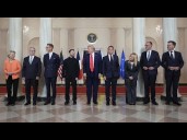 Trump, Zelenskyy meet with European leaders at White House