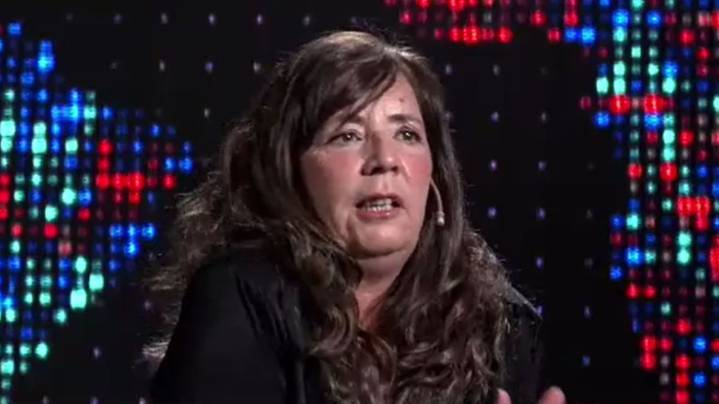 Gabriela Cerruti evaluó a Alberto Fernández“Le quedó un poco grande el poder”
