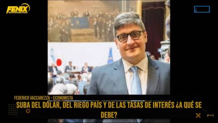 Federico Vacarezza en Fénix: “El gobierno sube la tasa para que los bancos no se vayan al dólar”