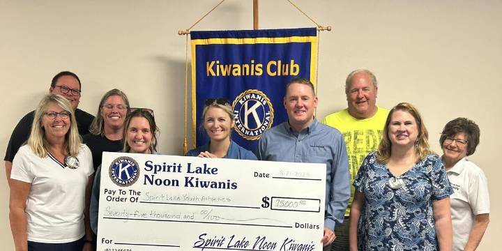Spirit Lake athletics program reaches funding goal, thanks to donation