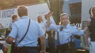 Train collides with vehicle in Denmark, killing one person and injuring about 20 others