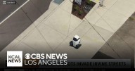 The City of Irvine deploys its urban service robots to inspect curb ramps and sidewalks