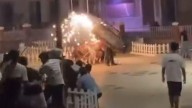Varios jóvenes quemados por un 'toro de fuego' en Escacena del Campo