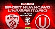 Universitario vs. Sport Huancayo: canal de transmisión para ver el Torneo Clausura