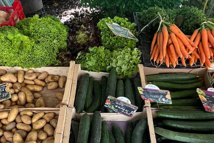 Good time now to head to a farmers market