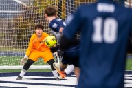 Bay County fall roundup: Head-wrapped and bleeding, keeper stands tall in shutout