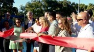 Stockton residents celebrate reopening of Victory Park pool