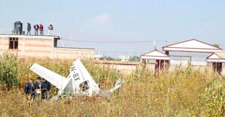 Se desploma avioneta al sur de Reynosa; hay tres heridos