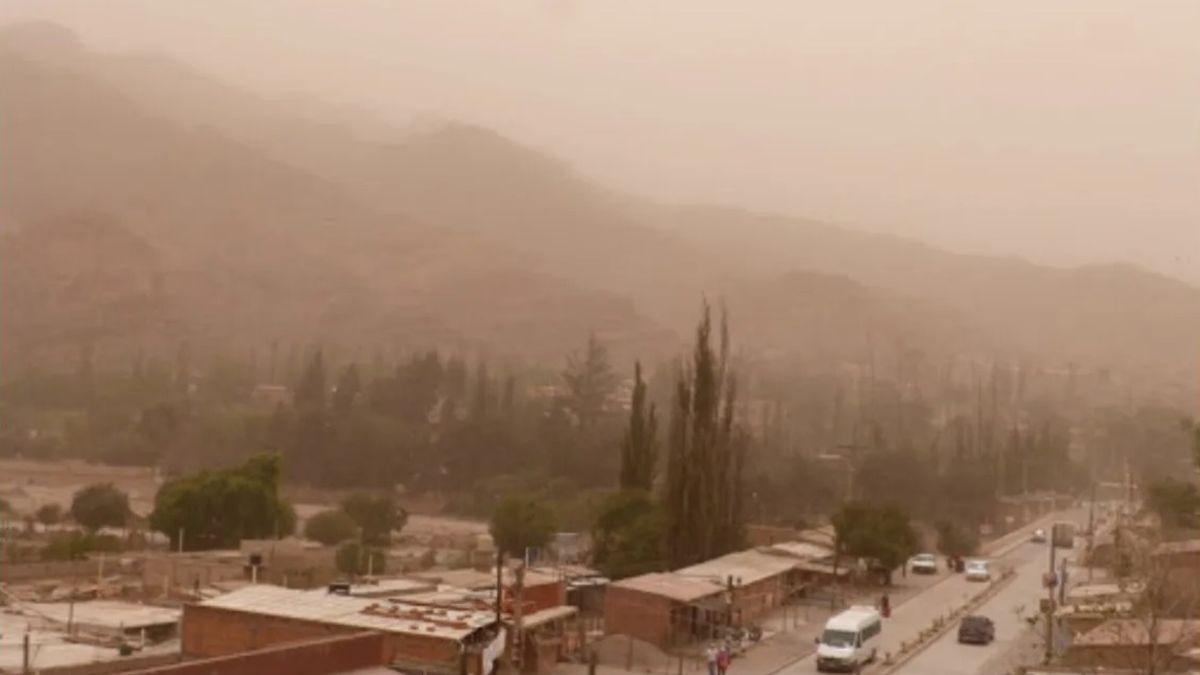 Alerta amarilla por vientos fuertes en Jujuy: cuál es la zona más afectada