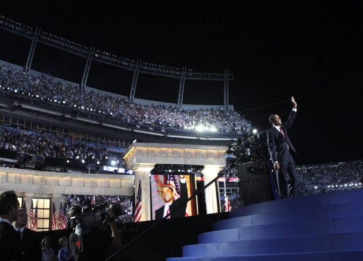 Today in Chicago History: Illinois Sen. Barack Obama accepts Democratic nomination for president