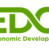 Two JEDCO members and assistant share texts to cancel meeting