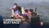 Harrisonville students build boats with cardboard, duct tape