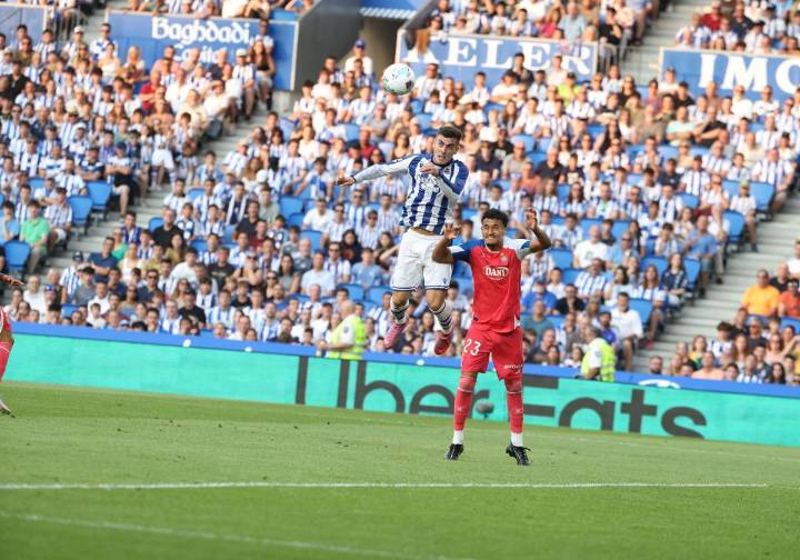 El 1x1 de los jugadores de la Real Sociedad ante el Espanyol. Y tú, ¿qué puntuación les das?