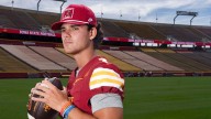 Iowa State HC Matt Campbell shouts out Rocco Becht after win vs. Kansas State