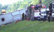 EEUU: al menos 5 muertos y más de 40 heridos, varios de ellos graves, deja despiste de bus turístico