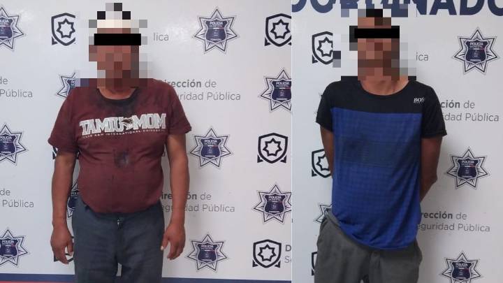 Detienen a dos hombres por tomar alcohol en un camión de pasajeros y alterar el orden en Torreón