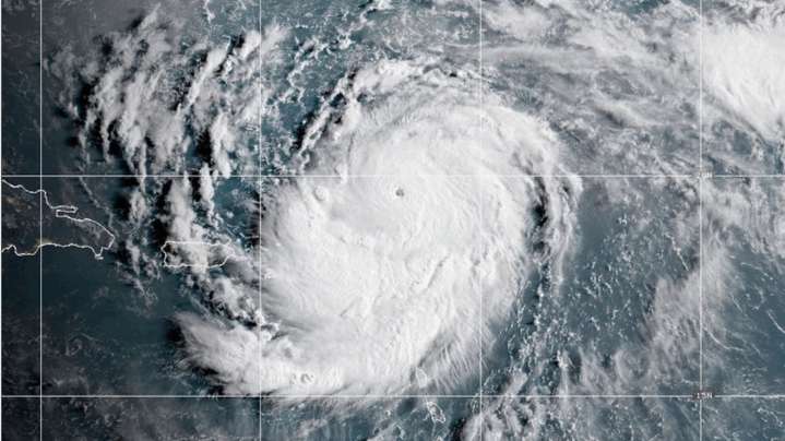 Hurricane Erin rapidly strengthens to rare Category 5 storm